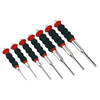 Premier Sheathed Parallel Pin Punch Set 7pc [AK9131]