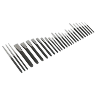 Premier Punch & Chisel Set 26pc [AK9298]