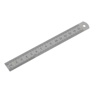 Stainless Steel Rule 6" (150mm) [AK9640]