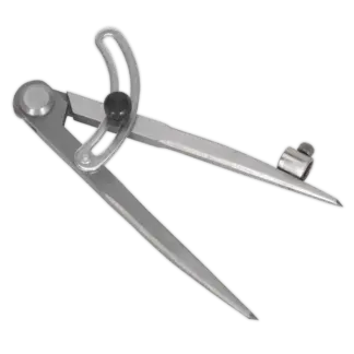 Locking Wing Divider with Compass 150mm [AK97107]