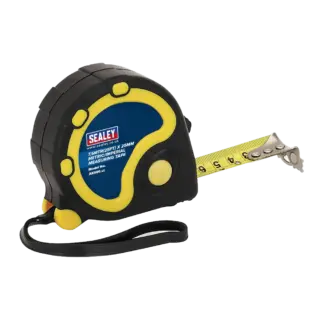 Metric/Imperial Rubber Tape Measure 7.5m(25ft) x 25mm [AK990]