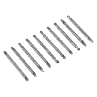 Double End Drill Bit Set 1/8" 10pc [AK9910]