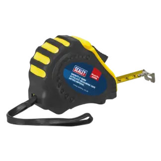 Metric/Imperial Auto Lock Tape Measure 5m(16ft) x 19mm [AK994]