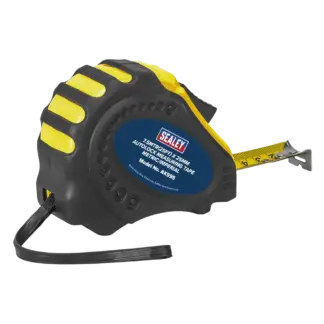 Metric/Imperial Auto Lock Tape Measure 7.5m(25ft) x 25mm [AK995]