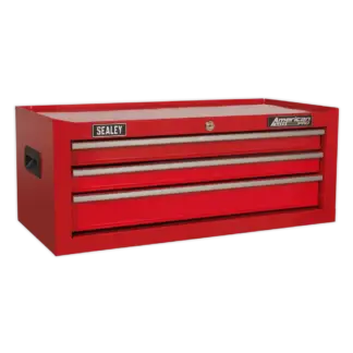American PRO® Mid-Box Tool Chest 3 Drawer - Red [AP223]