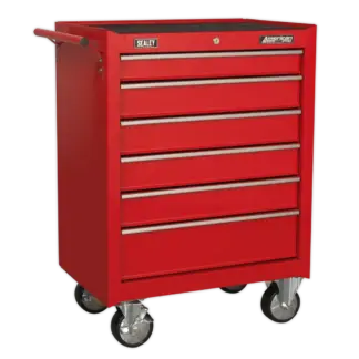 American PRO® Rollcab 6 Drawer - Red [AP226]