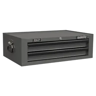 Superline PRO® Mid-Box Tool Chest 2 Drawer - Grey/Black [AP26029TG]