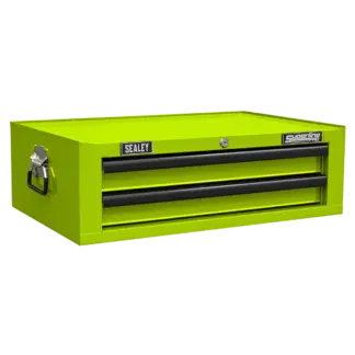 Superline PRO® Mid-Box Tool Chest 2 Drawer - Green/Black [AP26029THV]