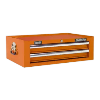 Superline PRO® Mid-Box Tool Chest 2 Drawer - Orange [AP26029TO]