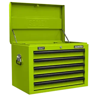 Superline PRO® Topchest 5 Drawer - Green/Black [AP26059THV]