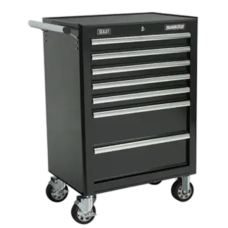 Superline PRO® Rollcab 7 Drawer - Black [AP26479TB]
