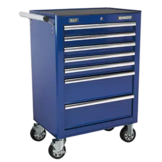 Superline PRO® Rollcab 7 Drawer - Blue [AP26479TC]