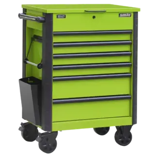Superline Pro® Tool Trolley 6 Drawer - Green [AP266HV]