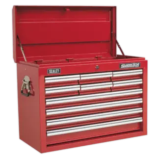 Superline PRO® Topchest 10 Drawer - Red [AP33109]