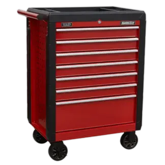 Superline PRO® Rollcab 7 Drawer - Red [AP3407]