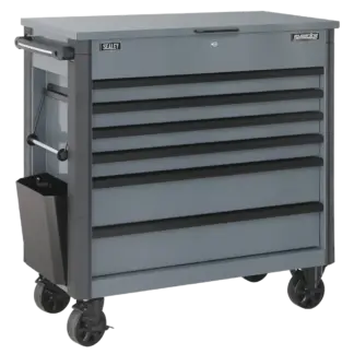 Tool Trolley 6 Drawer - Grey [AP366G]