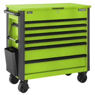 Tool Trolley 6 Drawer - Green [AP366HV]
