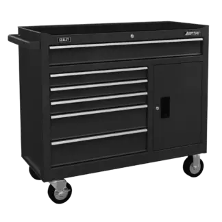 American PRO® Rollcab 6 Drawer - Black [AP4106B]