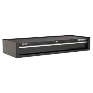 Superline PRO® Heavy-Duty Mid-Box Tool Chest with Drawer - Black [AP41119B]