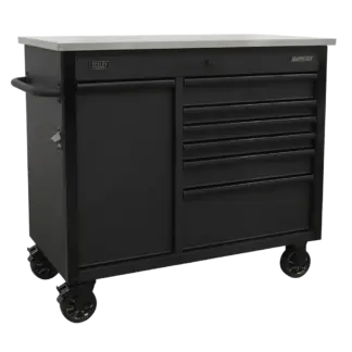 Superline PRO® Mobile Tool Cabinet with Power Tool Charging Drawer 1120mm [AP4206BE]