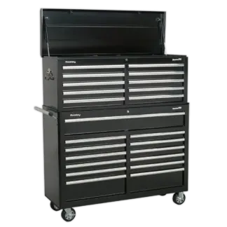 Superline PRO® Tool Chest Combination 23 Drawer - Black [AP52COMBO2]