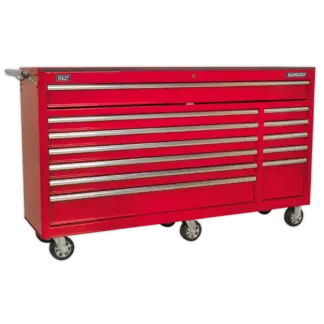 Superline PRO® Rollcab 12 Drawer - Red [AP6612]