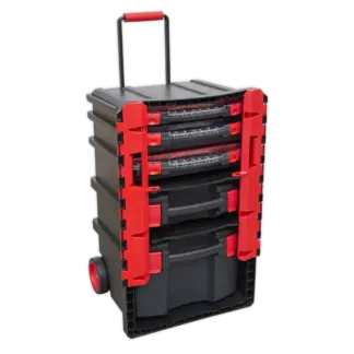Professional Mobile Toolbox with 5 Removable Storage Cases [AP860]