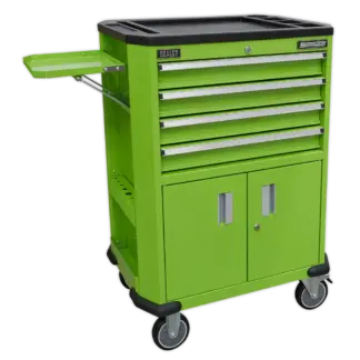 Superline PRO® Tool Trolley with 4 Drawers & 2 Door Cupboard [AP980MTHV]