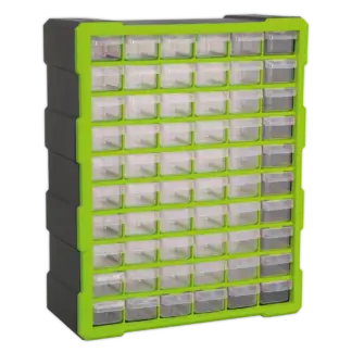 Cabinet Box 60 Drawer - Green/Black [APDC60HV]