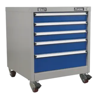 Premier Industrial™ Mobile Industrial Cabinet 5 Drawer [API5657B]