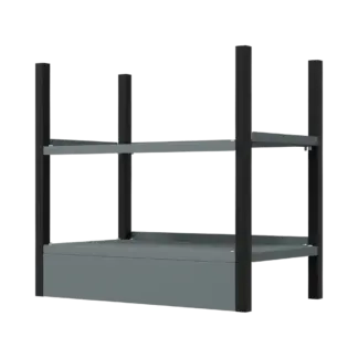 Modular Storage Base unit 2 Shelves 580mm [APMRB1]
