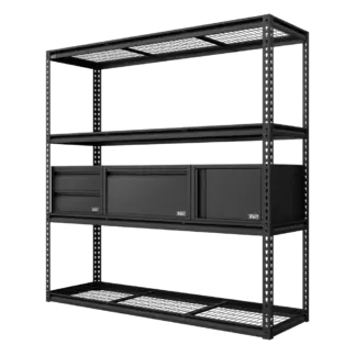 Heavy-Duty Modular Racking Kit with 3 Storage Units [APMRCOMBO1]