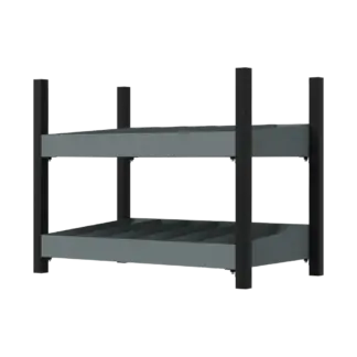 Modular Storage Mid Unit 2 Compartment Shelve 580mm [APMRM4]
