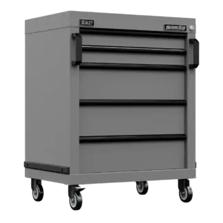 Superline PRO® Black Edition Modular Mobile Cabinet 5 Drawer 650mm [APMS34BE]