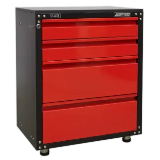 American PRO® Modular Cabinet with Worktop 4 Drawer 665mm [APMS84]