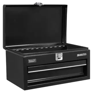 Superline Pro® Mini Toolbox with Drawer - Black [APMTB2]