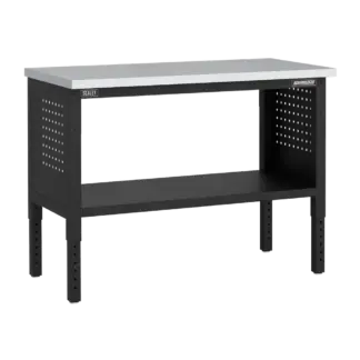 Superline PRO® Modular Adjustable Height Workbench with Stainless Steel Worktop 1265mm [APMWB50SS]
