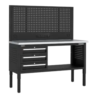 Superline PRO® Modular Workbench with 3 Drawers Stainless Steel Worktop 1525mm [APMWB60COMBO1SS]