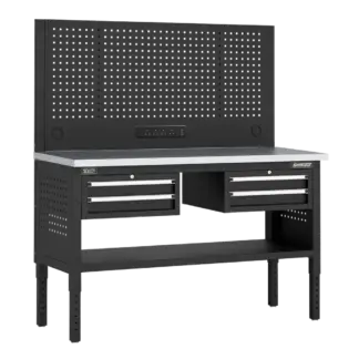 Superline PRO® Modular Workbench with 4 Drawers Stainless Steel Worktop 1525mm [APMWB60COMBO3SS]