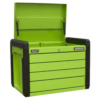 Superline PRO® Push-to-Open Topchest 4 Drawer - Green [APPD4G]
