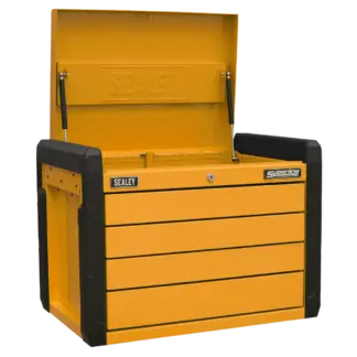 Superline PRO® Push-to-Open Topchest 4-Drawer - Orange [APPD4O]