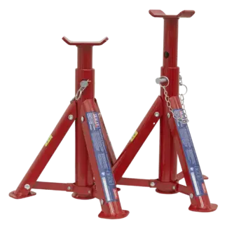 Folding Type Axle Stands (Pair) 2 Tonne Capacity per Stand [AS2000F]