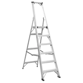 Industrial Step Ladder 6-Tread Aluminium - EN 131 [AXL6]