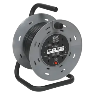 25m Cable Reel with Thermal Trip 4 x 230V [BCR2525]