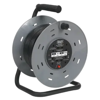50m Cable Reel with Thermal Trip 4 x 230V [BCR50]