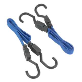 Flat Bungee Cord Set 460mm 2pc [BCS15]