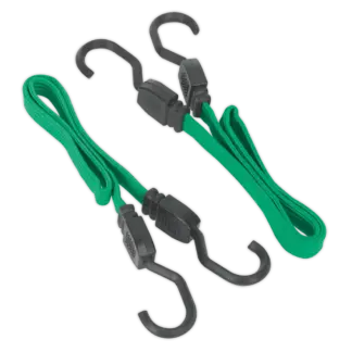 Flat Bungee Cord Set 610mm 2pc [BCS16]