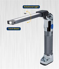 Nightsearcher 1100lm i-Spector Slim Folding Light