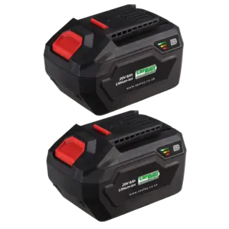 SV20 Series Power Tool Battery 20V 6Ah - Pack of 2 [BK06]