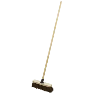Stiff/Hard Bristle Broom 12"(300mm) [BM12H]
